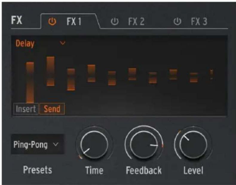 Arturia MiniFreak - Delay - 1