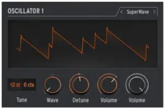 Arturia MiniFreak - Contrôles des oscillators - 1