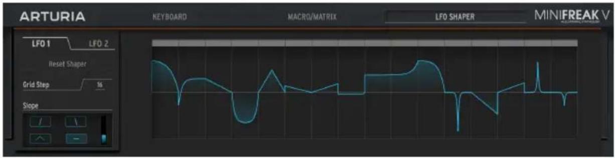 Arturia MiniFreak - LFO Shaper - 1