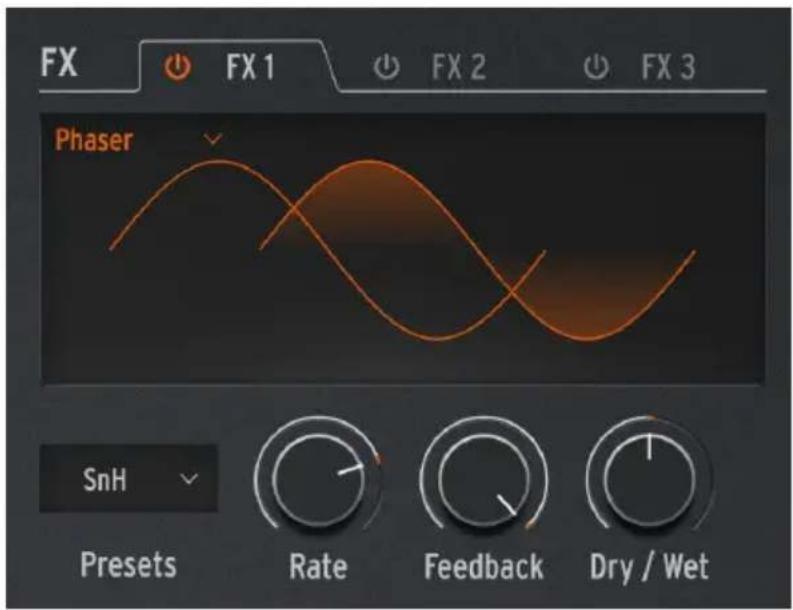 Arturia MiniFreak - Phaser - 1