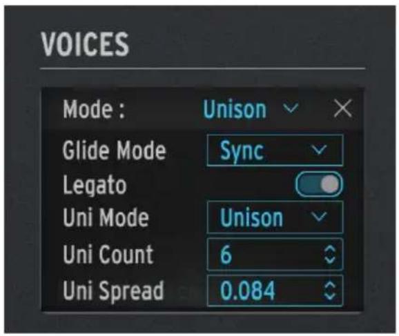 Arturia MiniFreak - Unison - 1