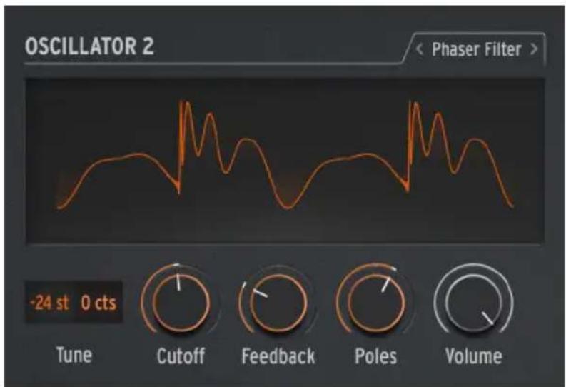 Arturia MiniFreak - Phaser filter - 1