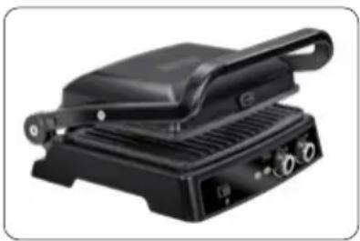 MPM MGR12 - CAUTION! Before starting the press grill, make sure it is dry and that the room is well ventilated. - 1