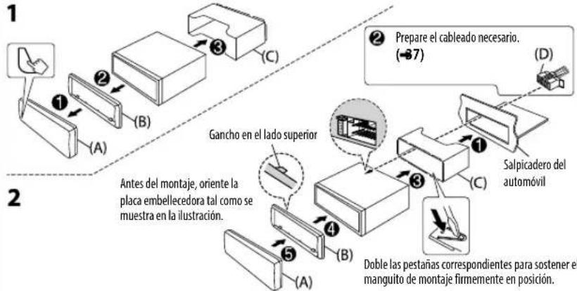 KENWOOD KDCBT568U - Procedimiento básico - 1
