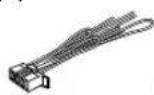 KENWOOD KDCBT568U - Liste des pièces pour l'installation - 4