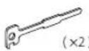 KENWOOD KDCBT568U - Liste des pièces pour l'installation - 5