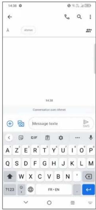 TCL 20 PRO 5G - Rédiger un nouveau message - 2