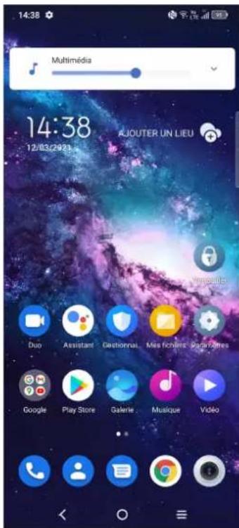 TCL 20 PRO 5G - Régler le volume - 1