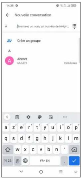 TCL 20 PRO 5G - Rédiger un nouveau message - 1
