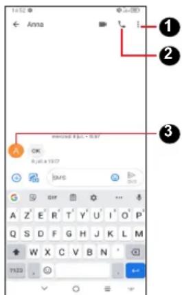 TCL 10 SE - Gérer les messages - 1