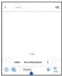 TCL 10 SE - Modifier le texte - 2