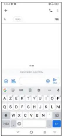 TCL 10 SE - Rédiger un nouveau message - 1