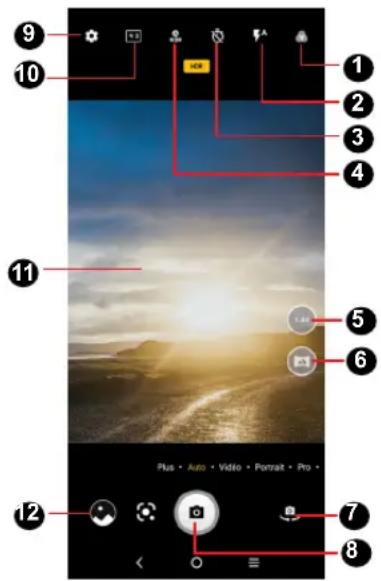 TCL 10 SE - Utiliser une touche de raccourci - 1
