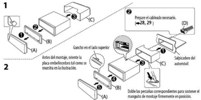 KENWOOD KDCBT362U - Procedimiento básico - 1