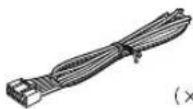 KENWOOD KDCBT362U - Liste des pièces pour l'installation - 4