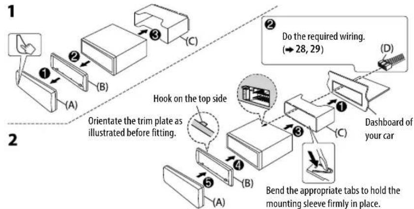 KENWOOD KDCBT362U - Basic procedure - 1