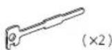 KENWOOD KDCX700 - Part list for installation - 5