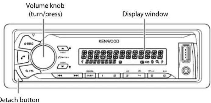 KENWOOD KMMBT312U - BASICS - 1