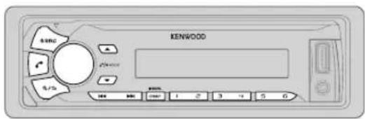 KENWOOD KMMBT312U - Réalise les réglages de réception d'un appel - 1