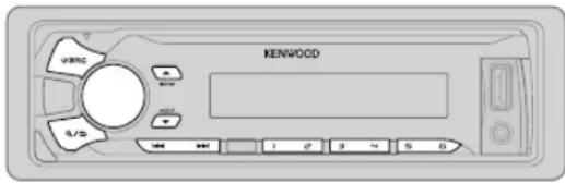 KENWOOD KMMBT312U - RADIO - 1