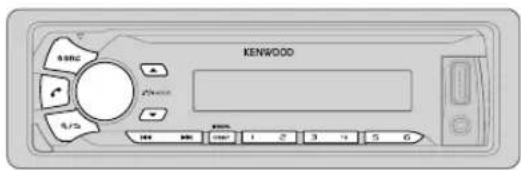KENWOOD KMMBT312U - Make the settings for receiving a call - 1