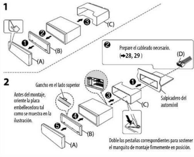 KENWOOD KMMBT312U - INSTALACIÓN / CONEXIÓN - 1