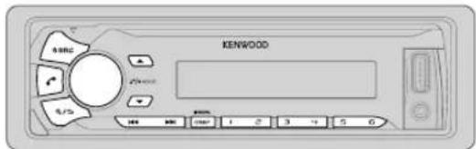 KENWOOD KMMBT312U - Realice los ajustes para recibir una llamada - 1