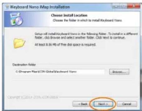 icon iKeyboard 4Nano - Installation d'imap™ sur windows - 2