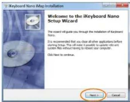 icon iKeyboard 4Nano - Installation d'imap™ sur windows - 1