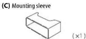 KENWOOD KDCBT268U - Part list for installation - 3