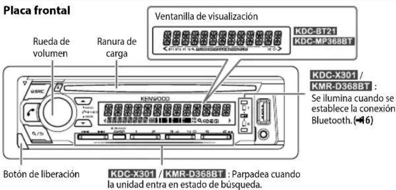 KENWOOD KDCBT268U - PUNTOS BÁSICOS - 1