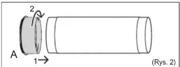 ELECTROLUX EXP26U339HW - Odprowadzanie goracego powietrza - 2