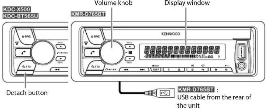 KENWOOD KDCBT565U - BASICS - 1