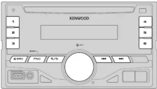 KENWOOD DPX791BH - For DPX791BH: - 1