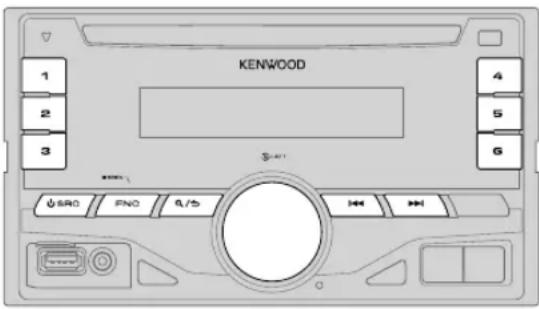 KENWOOD DPX791BH - Para DPX501BT - 1