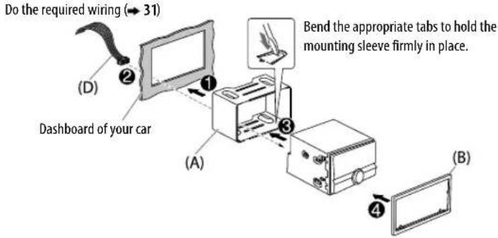 KENWOOD DPX791BH - INSTALLATION / CONNECTION - 1