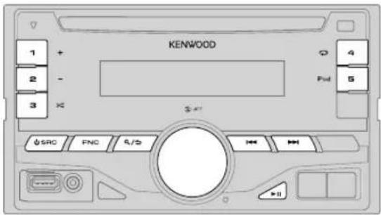KENWOOD DPX791BH - Para DPX501BT - 5