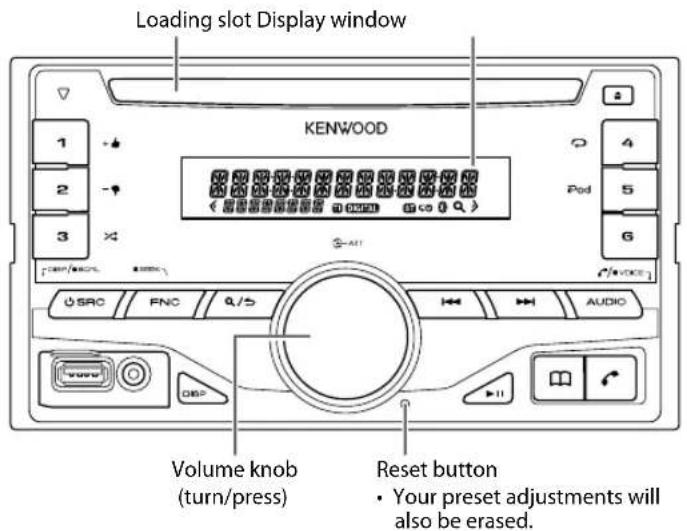 KENWOOD DPX791BH - BASICS - 1
