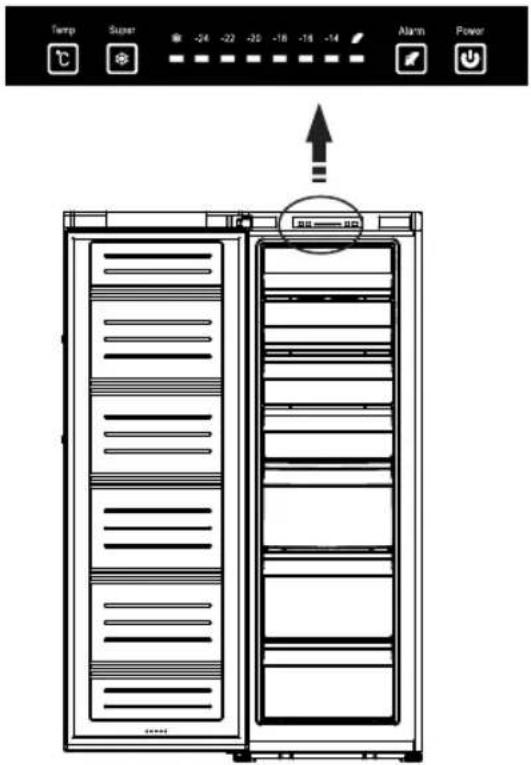 HISENSE HTZ60235IC - Besturingselementen display - 1