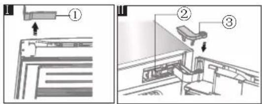 HISENSE HTZ60235IC - Reversing the door - 8