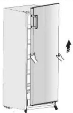 HISENSE FV245N4AW1 - Het omkeren van de deur - 5