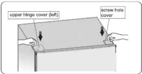 HISENSE FV245N4AW1 - Reversing the door - 16
