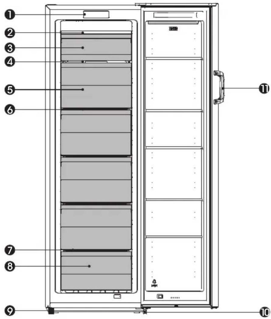 HISENSE FV245N4AW1 - Description of the appliance - 1