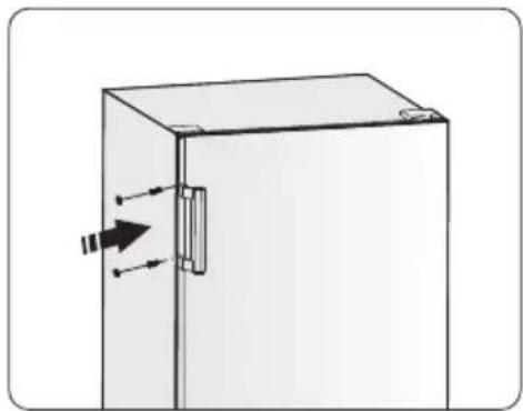 HISENSE FV245N4AW1 - Installation d'une poignée de porte - 1
