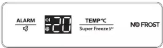 HISENSE FF176F20W - Controles de exibição - 1