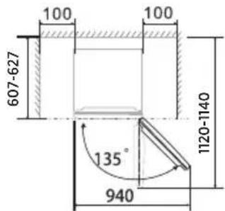 HISENSE FF176F20W - Ventilação do aparelho - 3