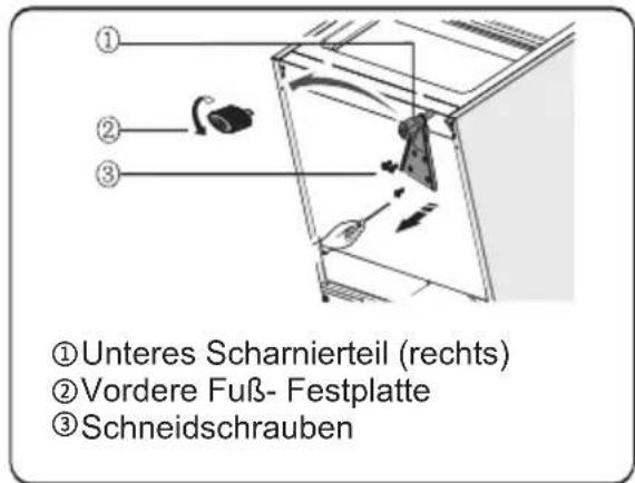 HISENSE FF176F20W - Seitenwechsel der Tür - 12