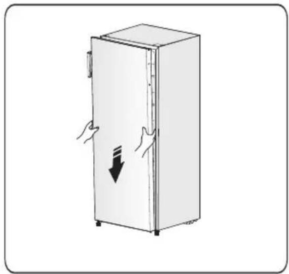 HISENSE FF176F20W - Installation d'une poignée de porte - 10