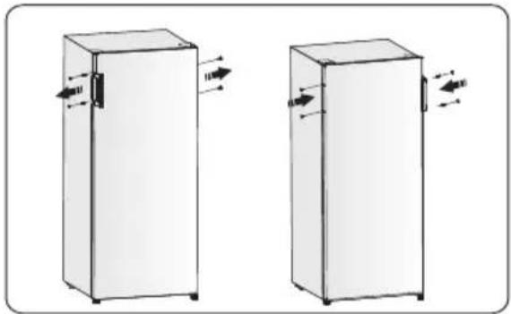 HISENSE FF176F20W - Instalação da maçaneta da porta - 18