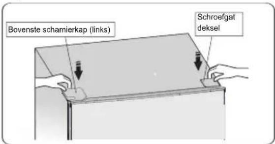 HISENSE FF176F20W - Het omkeren van de deur - 12